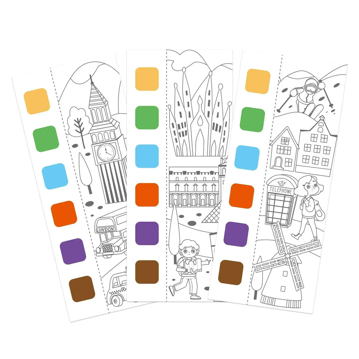 Pocket Watercolour Painting Book - Toybox Tales