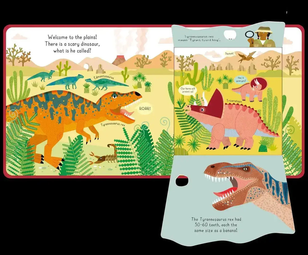 Peek Inside Book | Dinosaur - Toybox Tales