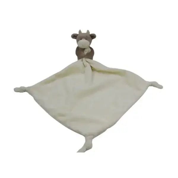 Charlie the Cow Mini Toy and Comfort Blanket