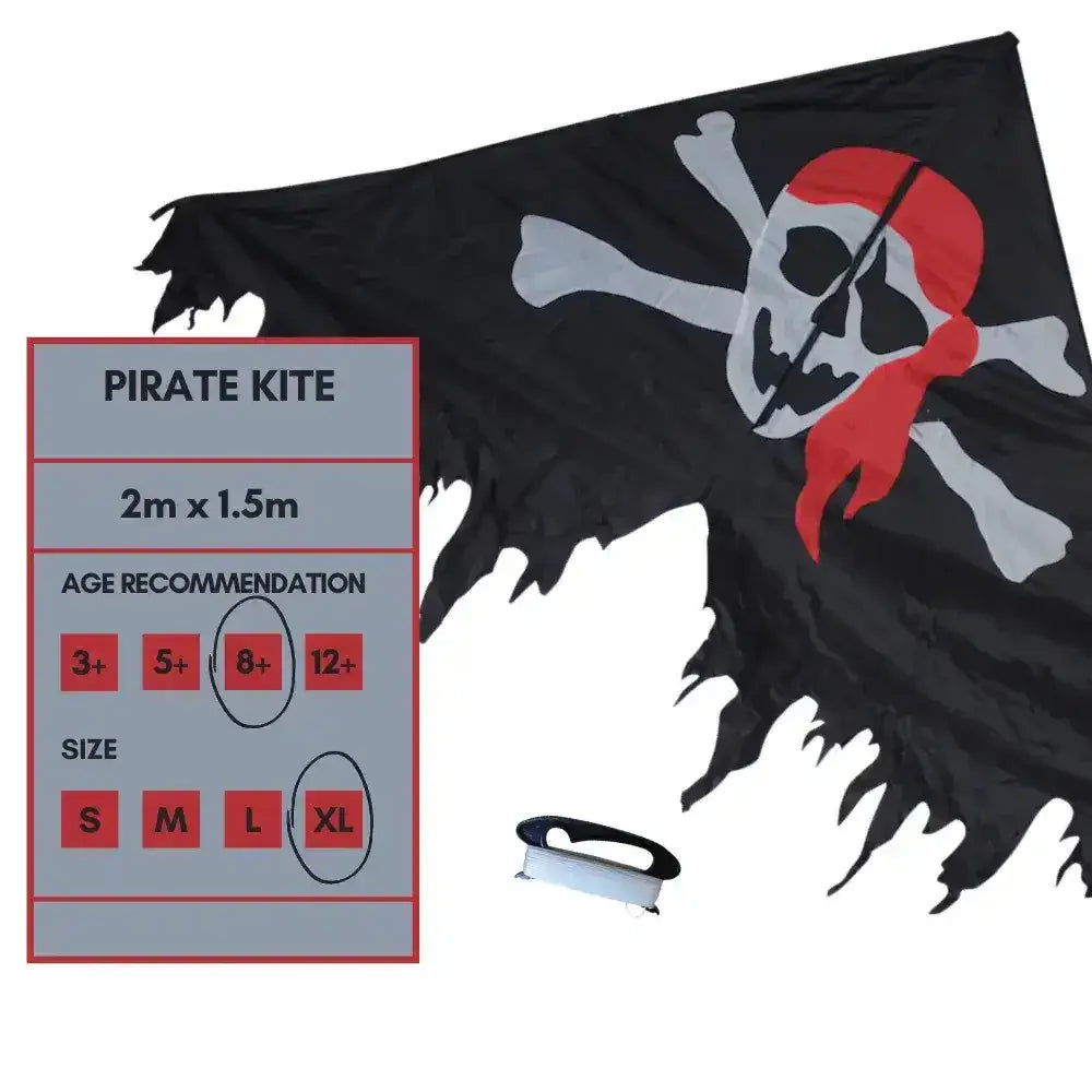 Single Line Kite: Pirate - Toybox Tales