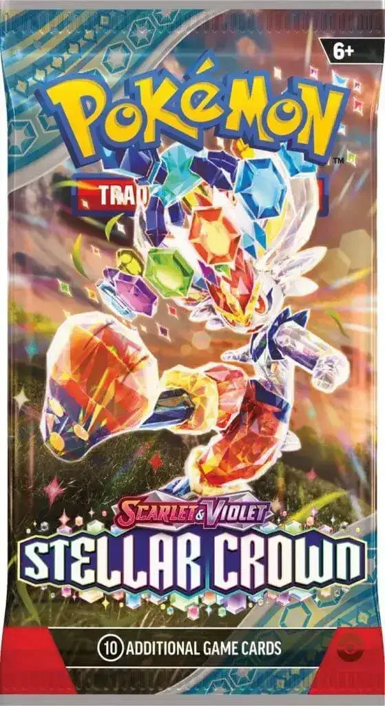 Pokemon TCG Scarlet & Violet 7 Stellar Crown Booster - Toybox Tales
