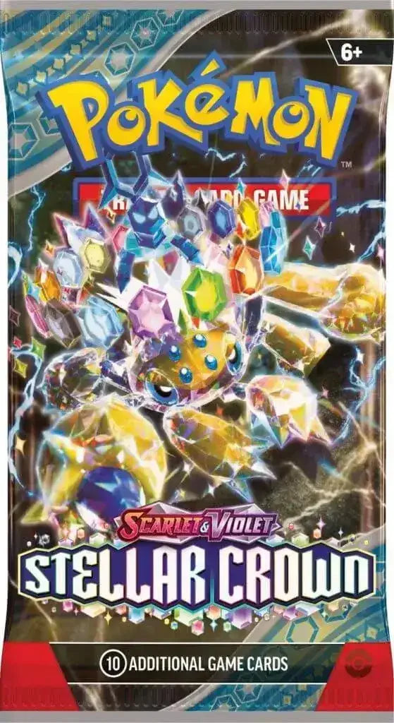 Pokemon TCG Scarlet & Violet 7 Stellar Crown Booster - Toybox Tales