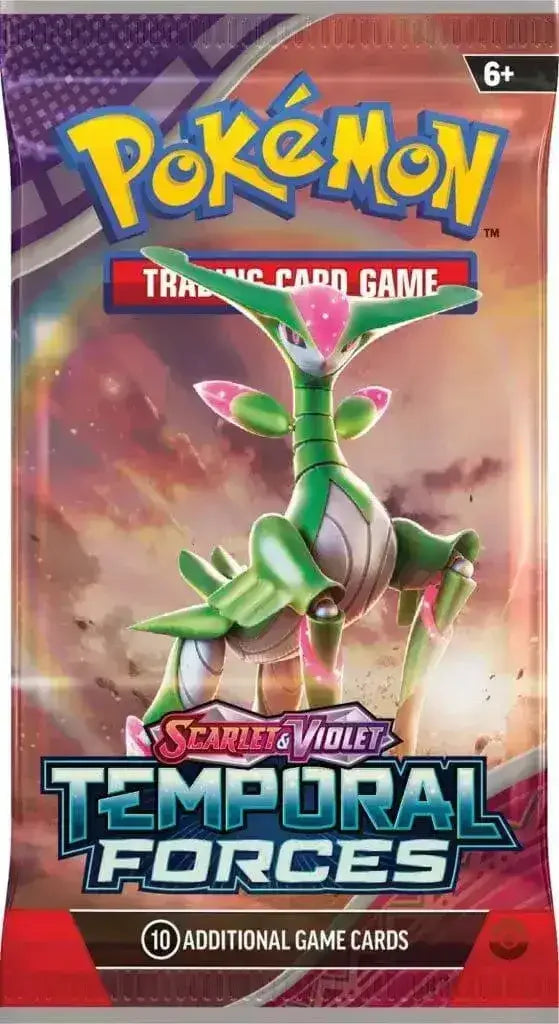 POKEMON TCG Scarlet & Violet 5 Temporal Forces Booster - Toybox Tales