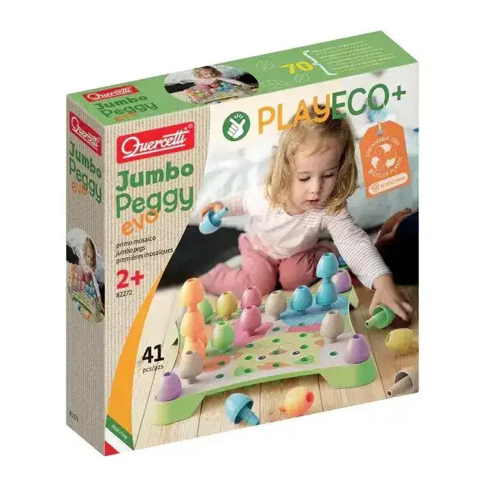 Quercetti | Play ECO Jumbo Peggy Evo - Toybox Tales