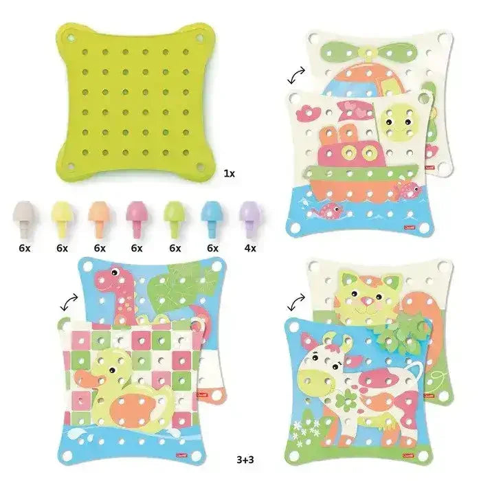 Quercetti | Play ECO Jumbo Peggy Evo - Toybox Tales