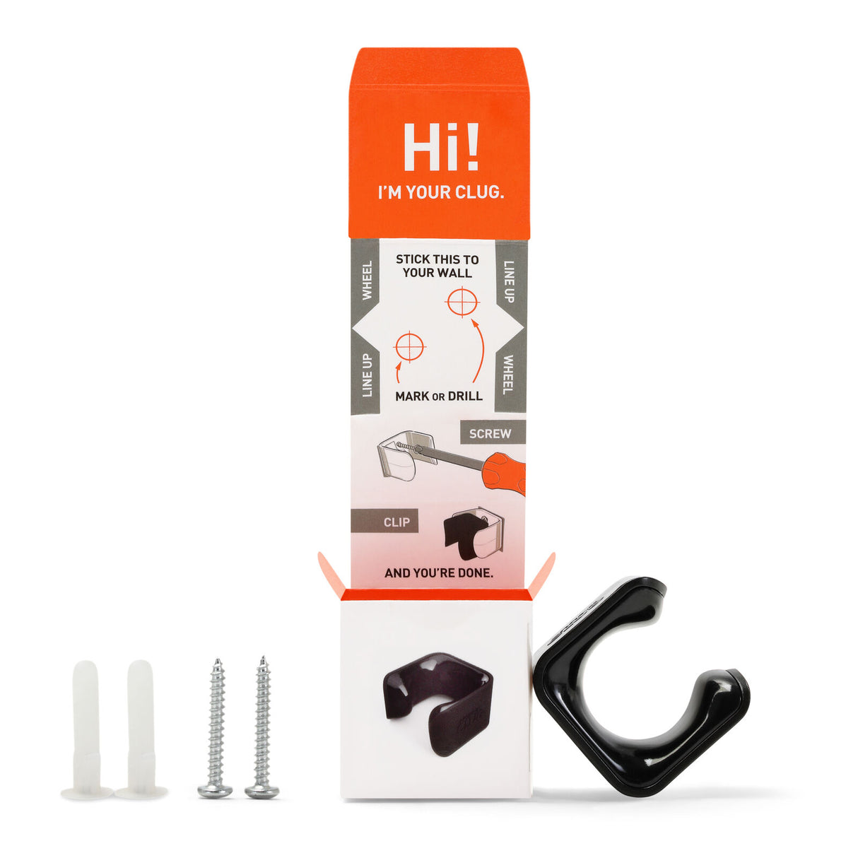 Hornit | CLUG Roadie Bike Rack - Black