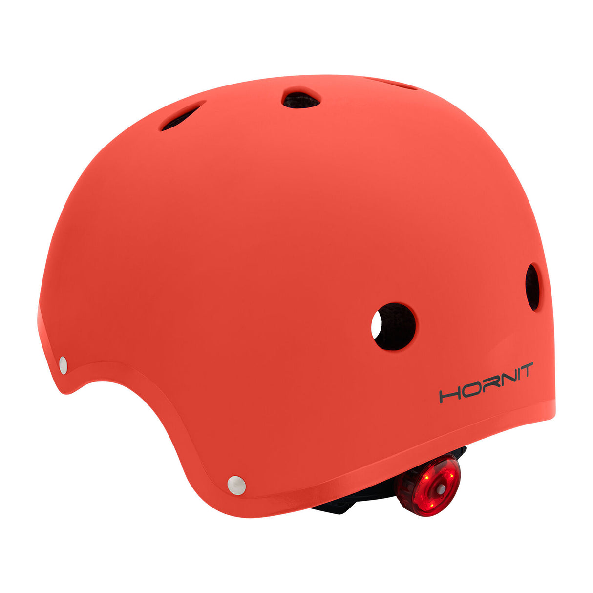 Hornit | Cycle Helmet with LED Light - Magma Red - Small