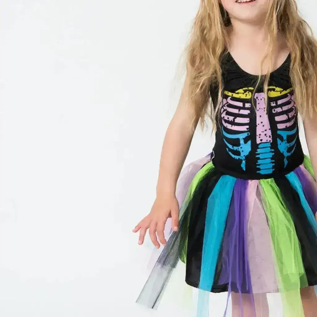 Rainbow Skeleton Dress - Toybox Tales
