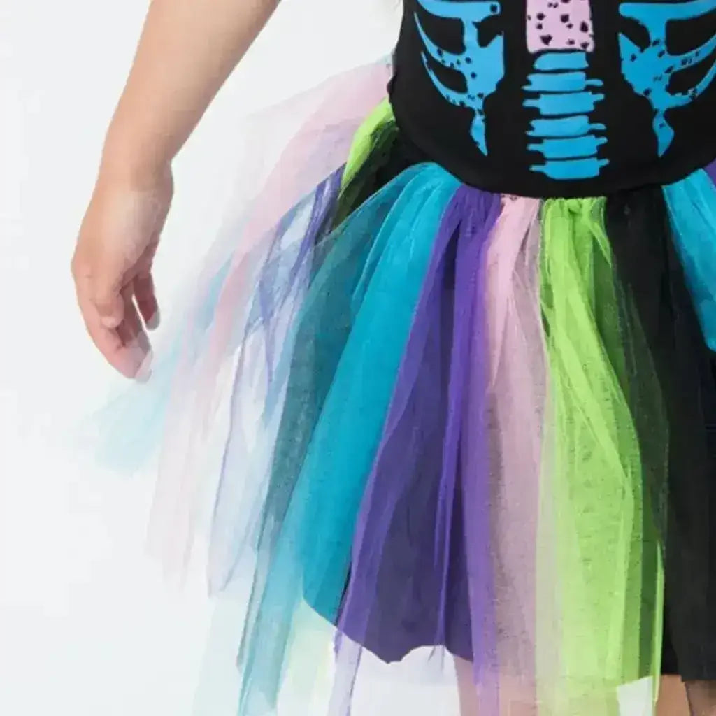 Rainbow Skeleton Dress - Toybox Tales