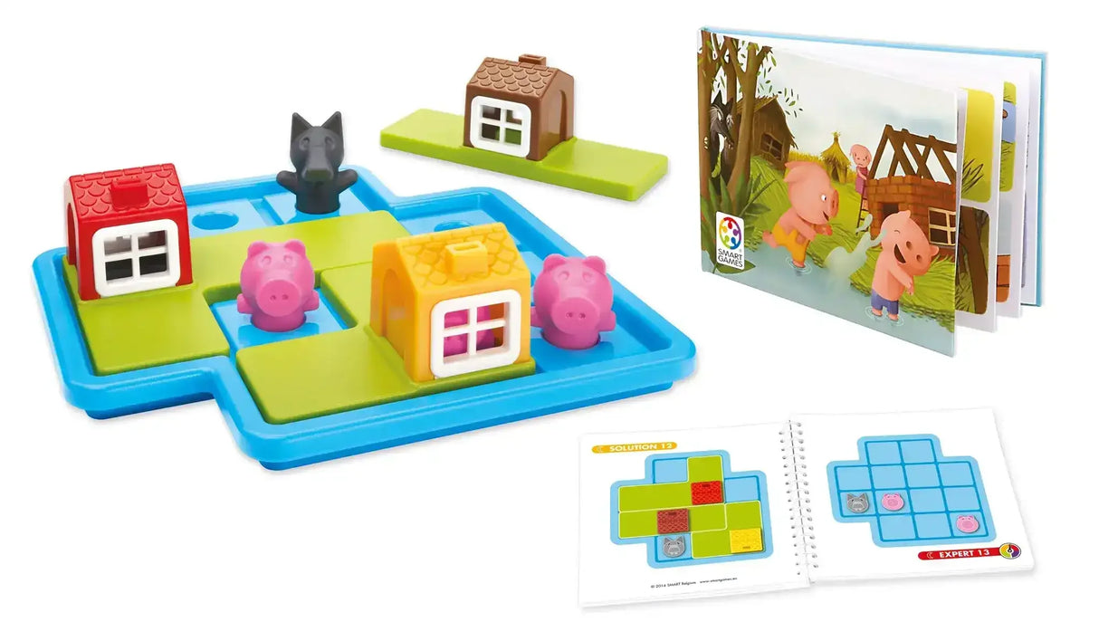 Smart Games | Three Little Piggies Deluxe - Toybox Tales