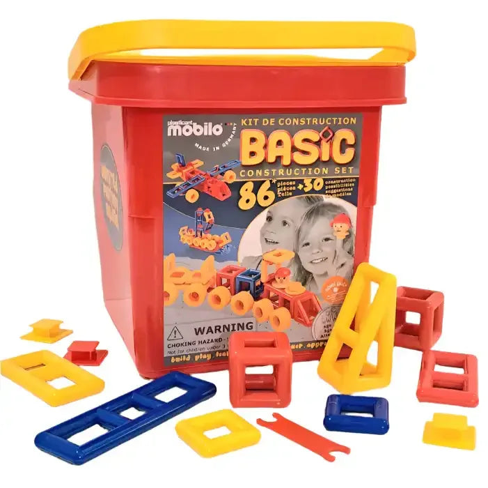 Mobilo Basic Bucket (New) (inc 2 Figurines) - 86pc