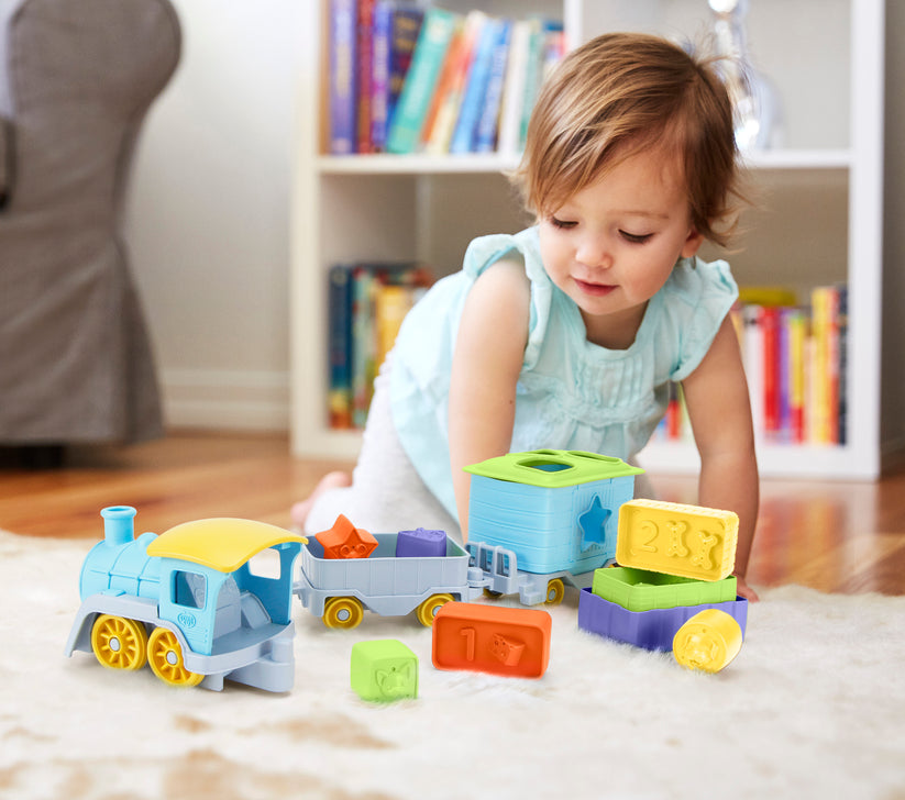 Green Toys - Stack and Sort Train