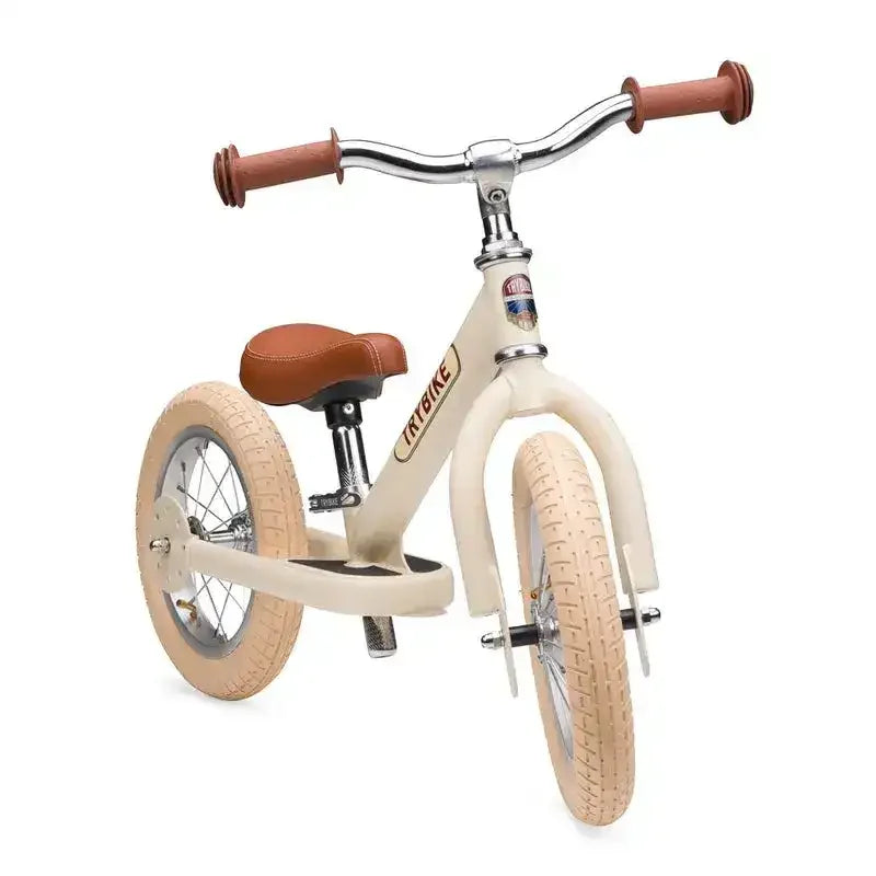 Trybike | Vintage Cream with Cream Tyres | Trike & Balance Bike - Toybox Tales