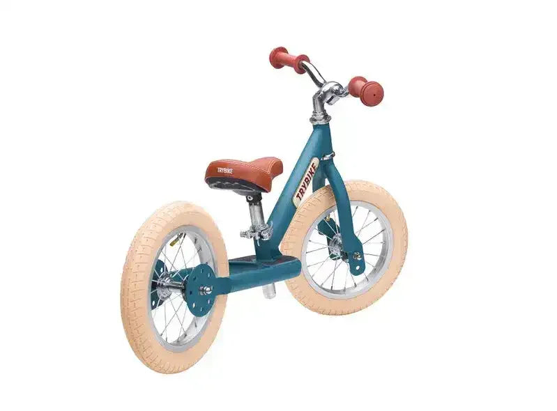Trybike | Vintage Blue with Cream Tyres| Trike & Balance Bike - Toybox Tales