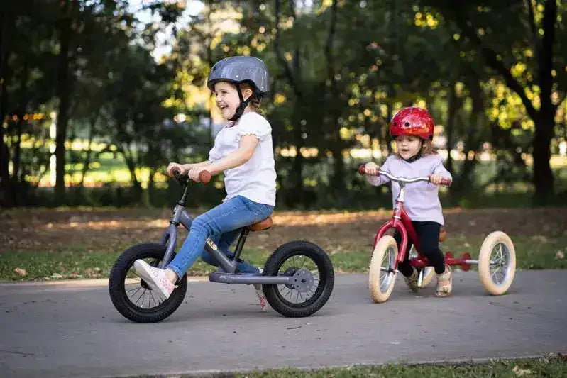 Trybike | Grey with Black Tyres | Trike & Balance Bike - Toybox Tales
