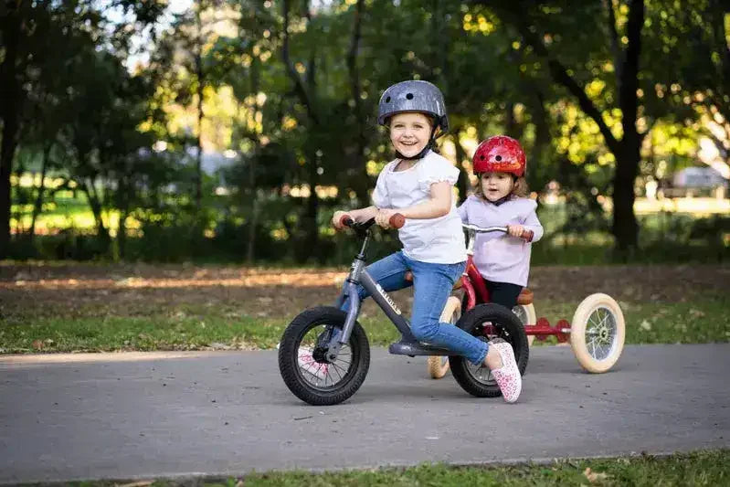 Trybike | Grey with Black Tyres | Trike & Balance Bike - Toybox Tales