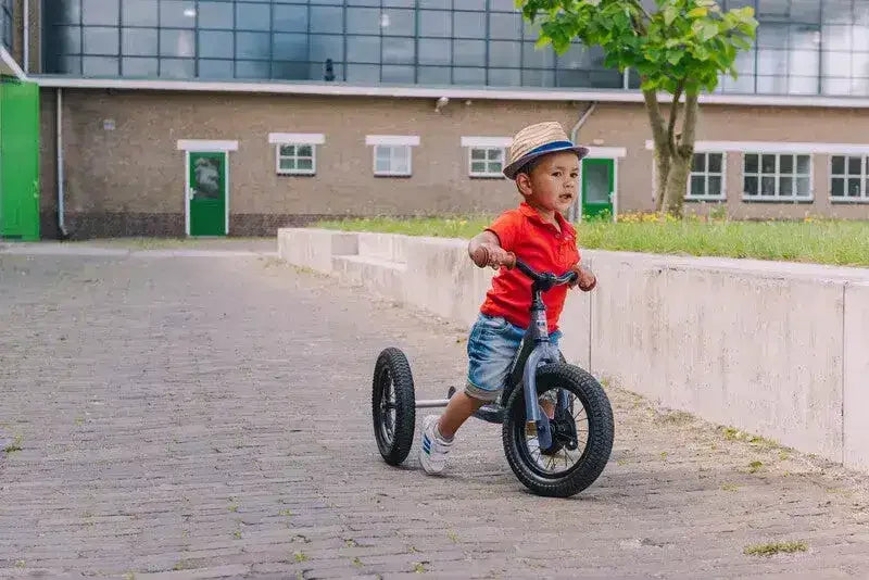 Trybike | Grey with Black Tyres | Trike & Balance Bike - Toybox Tales