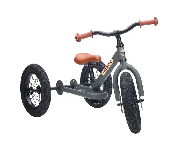 Trybike | Grey with Black Tyres | Trike & Balance Bike - Toybox Tales
