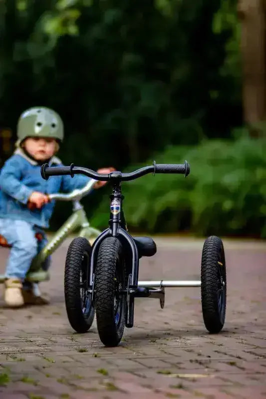 Trybike | Black with Black Tyres | Trike & Balance Bike - Toybox Tales