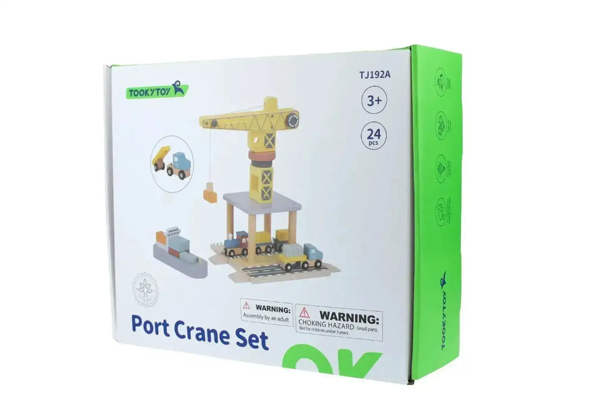 Port Crane Cargo Set - Toybox Tales