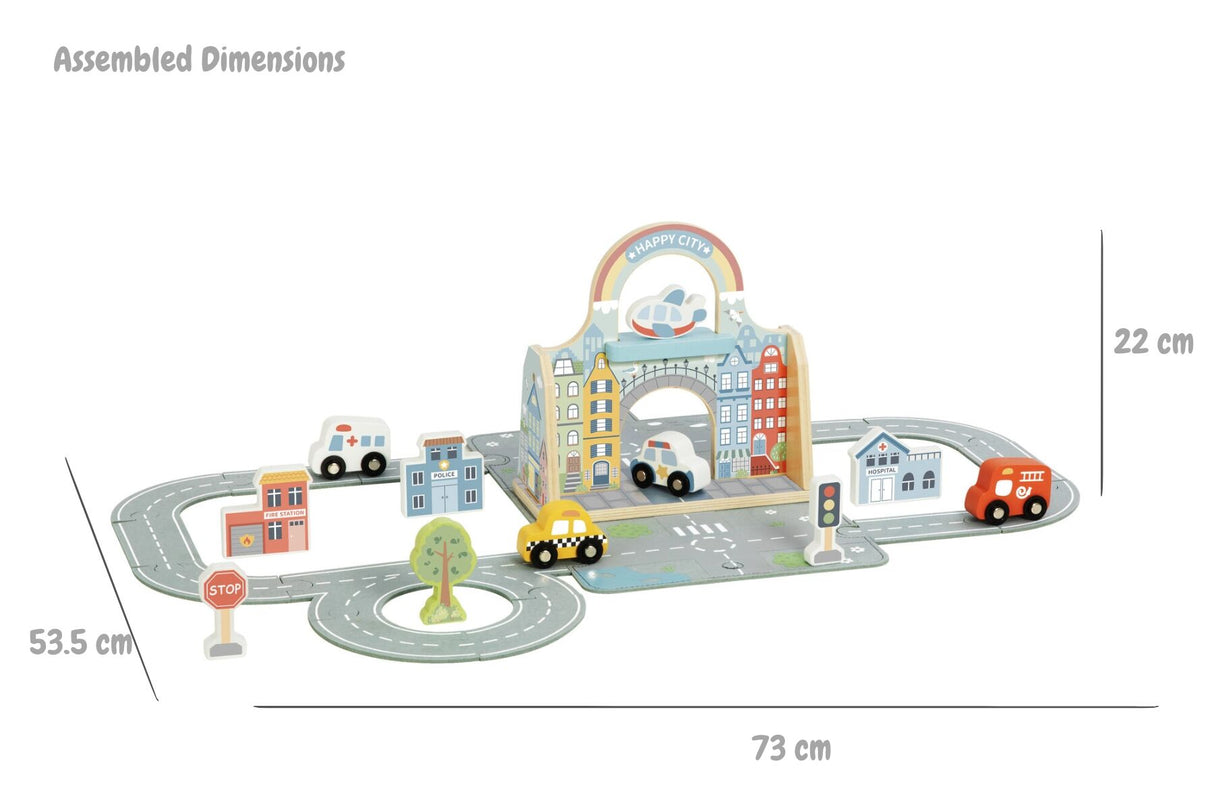 Tooky Toy - Felt City Play Set