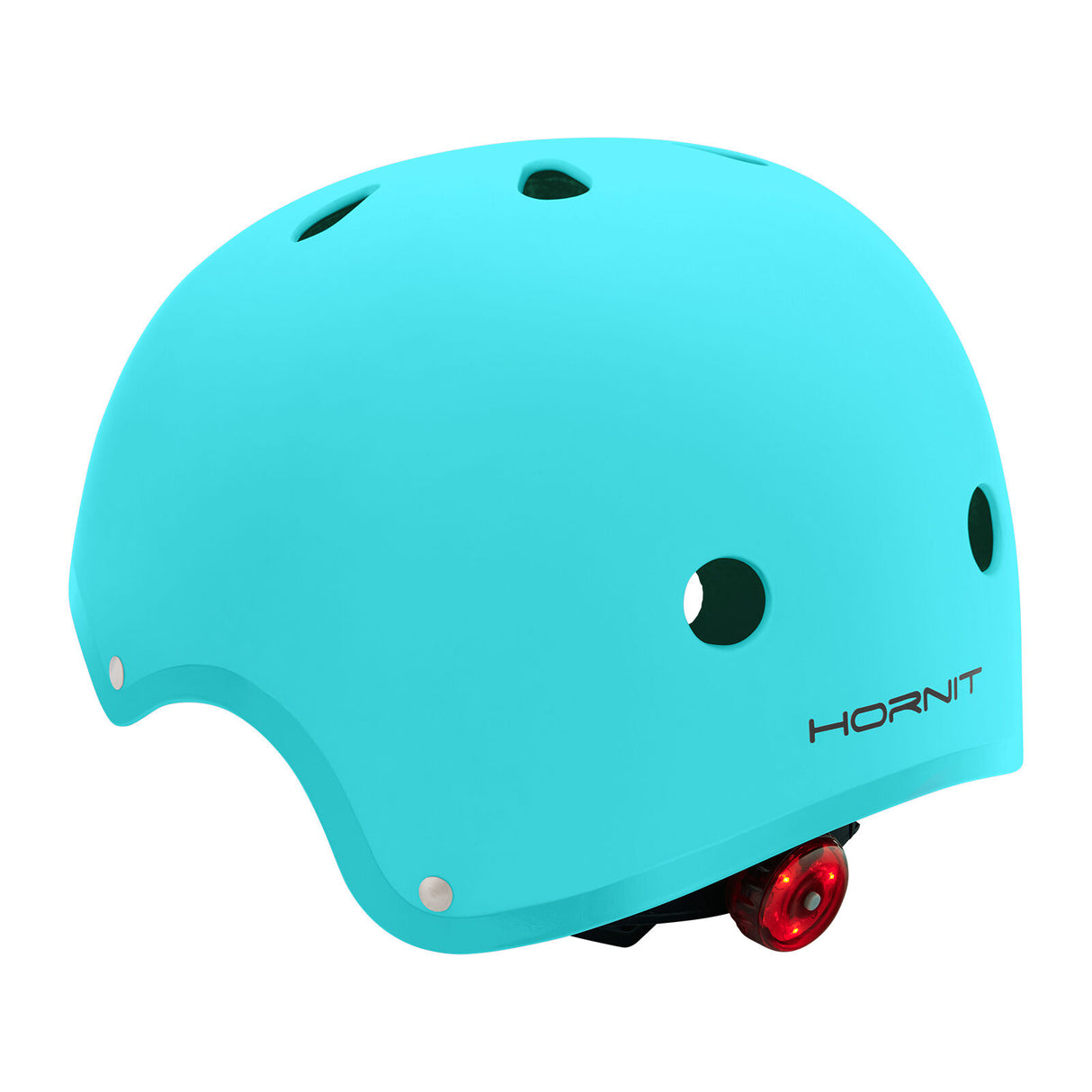Hornit | Cycle Helmet with LED Light - Tuvalu Turquoise - Small