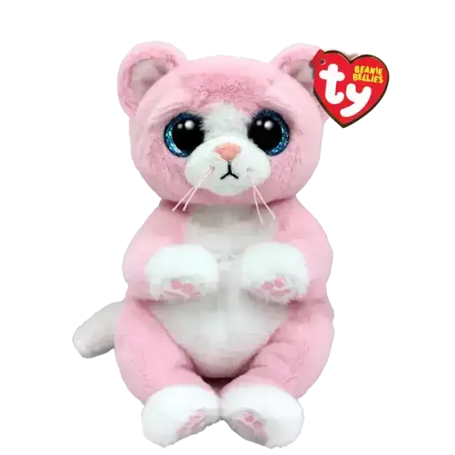 Ty Beanie Boos | Lillibelle the Pink Cat | Regular - Toybox Tales
