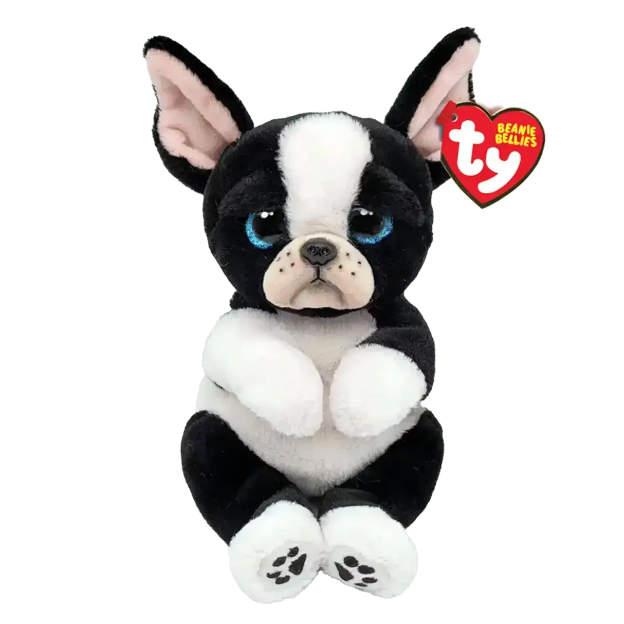 TY Beanie Bellies | Tink the Black & White Dog | Regular - Toybox Tales