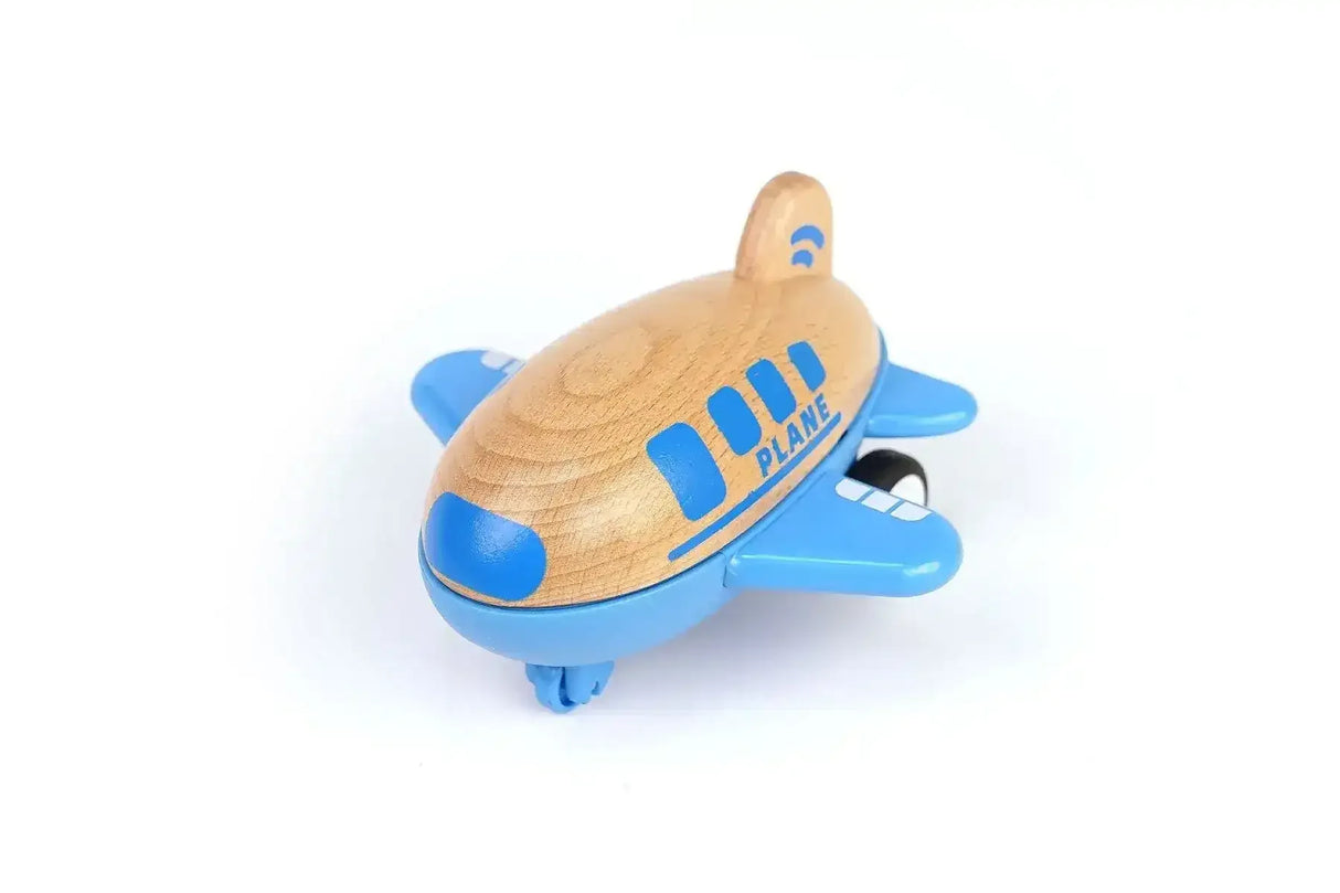 Wooden Racer Airplane with Sound
