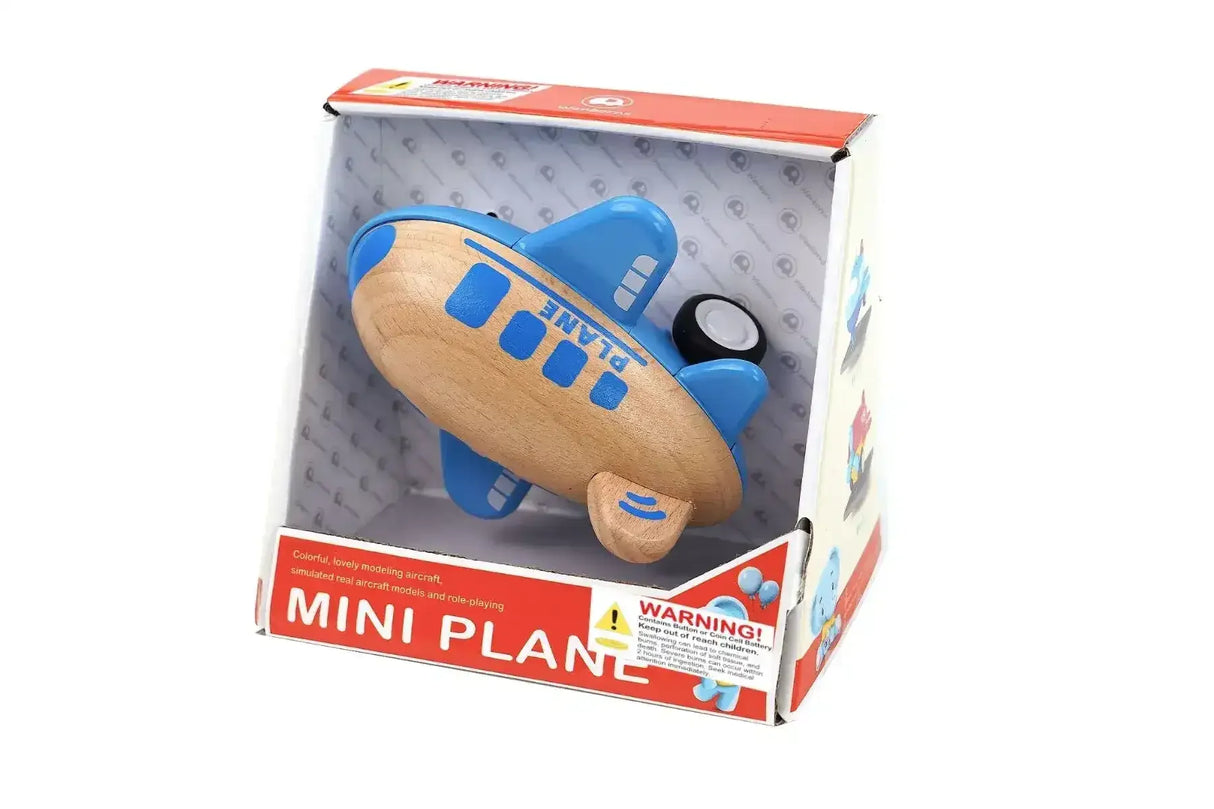 Wooden Racer Airplane with Sound