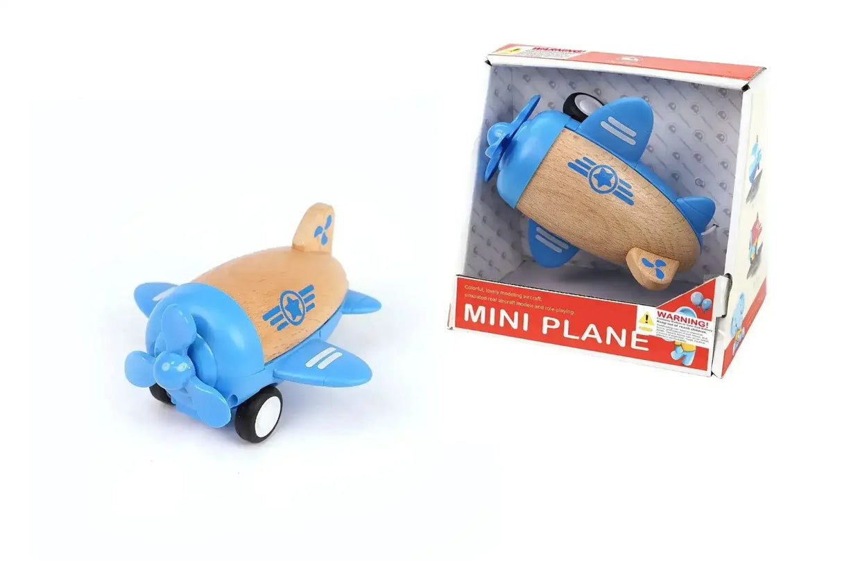 Wooden Racer Propellor Plane with Sound
