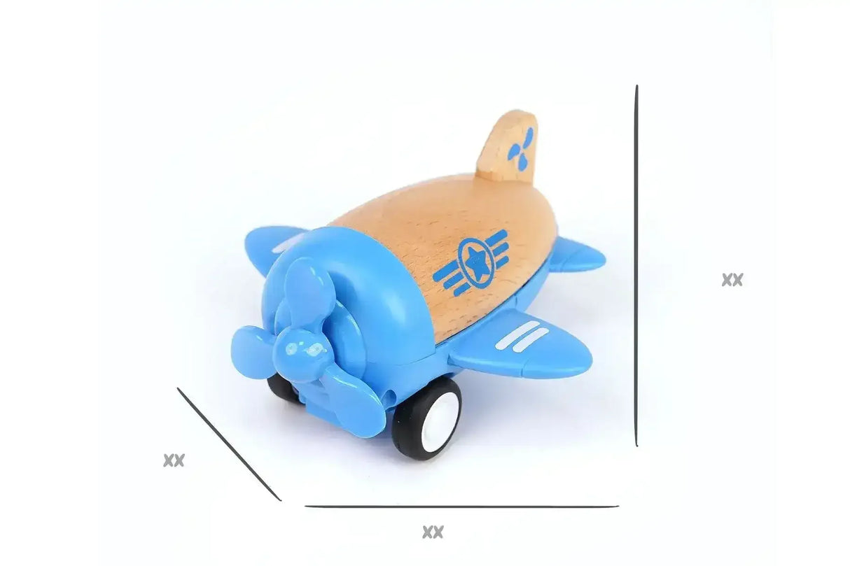 Wooden Racer Propellor Plane with Sound