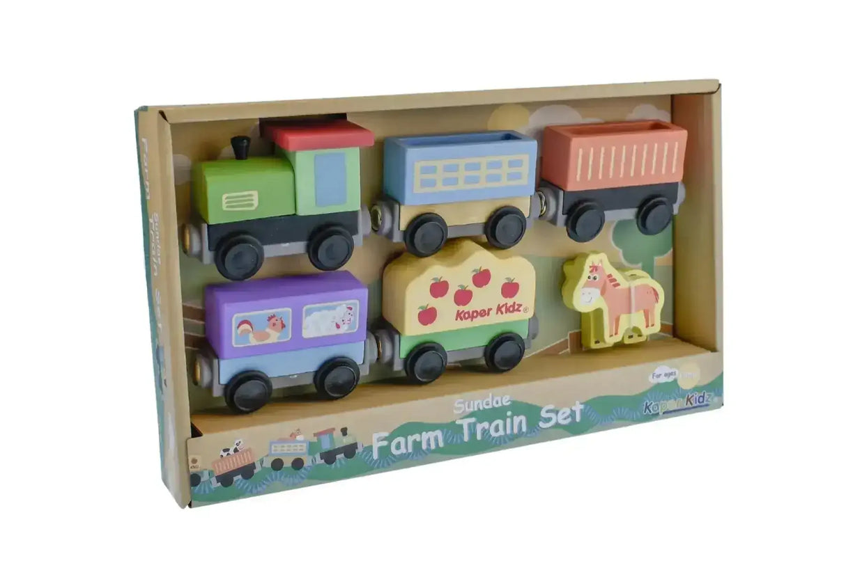 Sundae Farm Train Set - Toybox Tales
