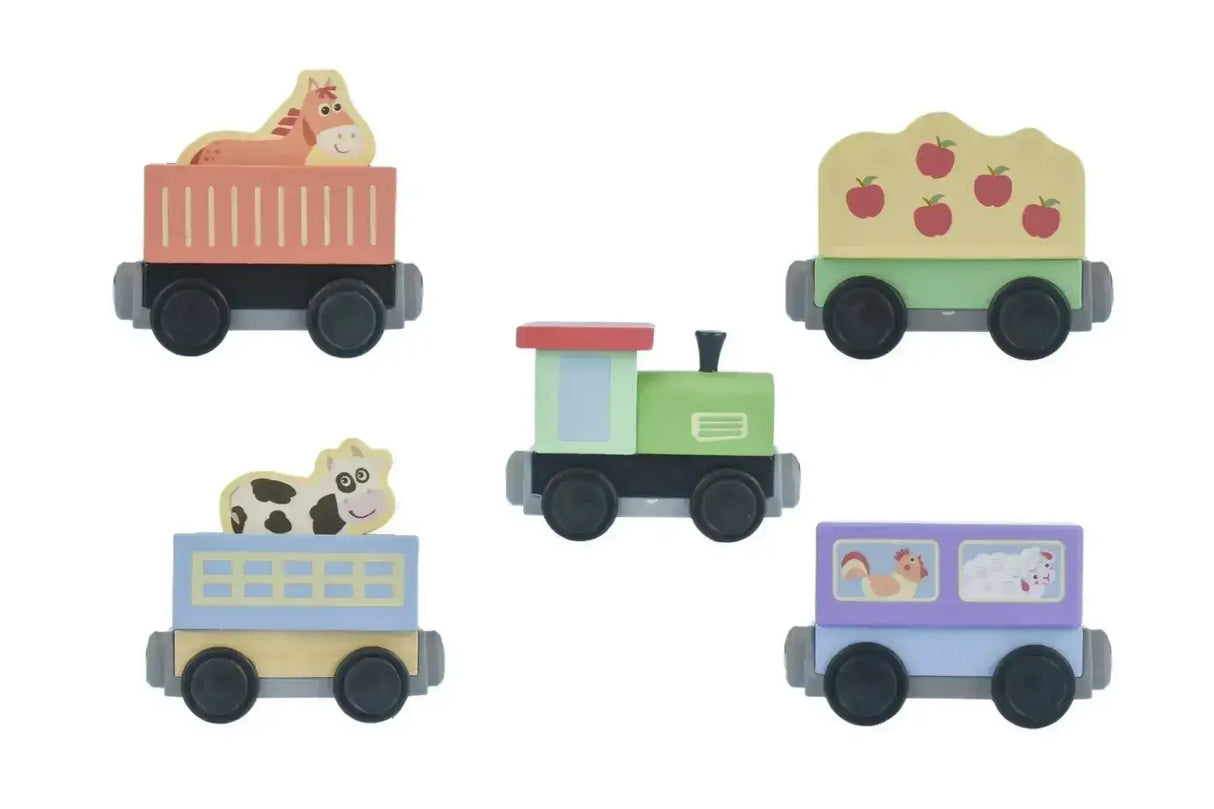 Sundae Farm Train Set - Toybox Tales