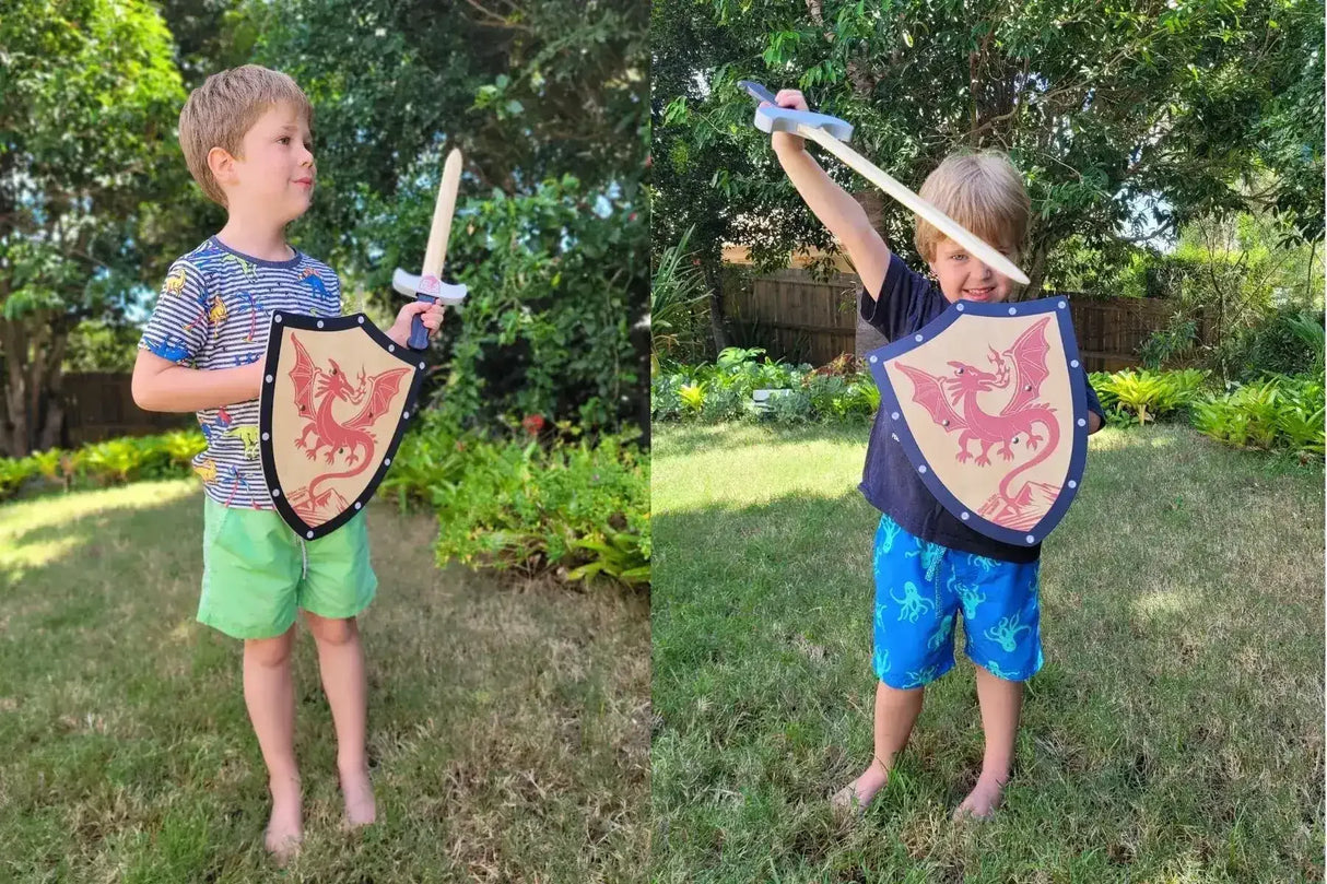 Sword and Shield - Dragon - Toybox Tales