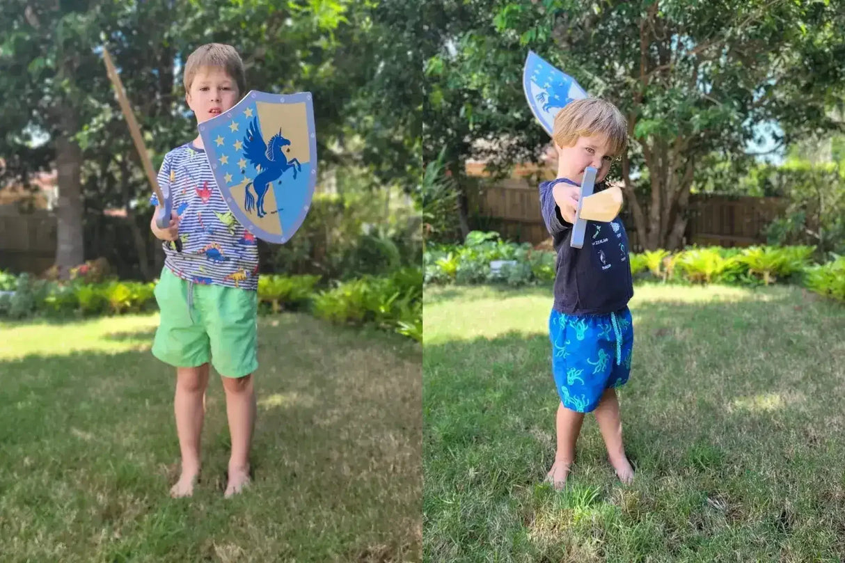 Sword and Shield - Unicorn - Toybox Tales