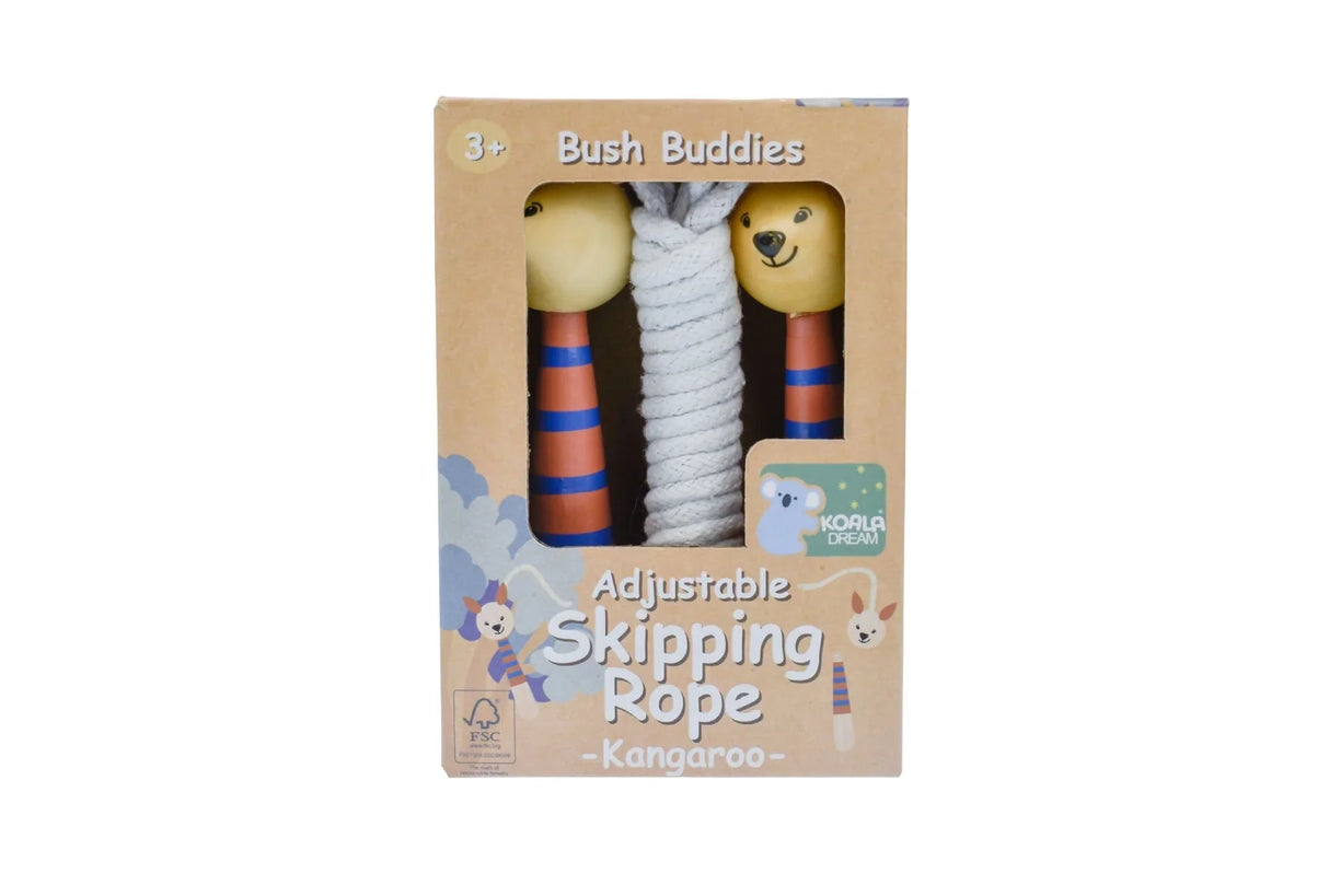 Wooden Adjustable Skipping Rope