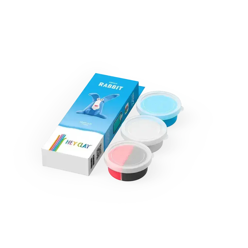 Hey Clay Animals (3 Cans) - Toybox Tales