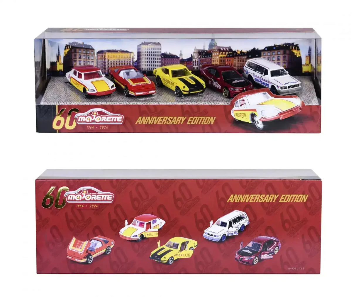 Majorette 60th Anniversary Edition 5 Piece Gift Pack - Toybox Tales