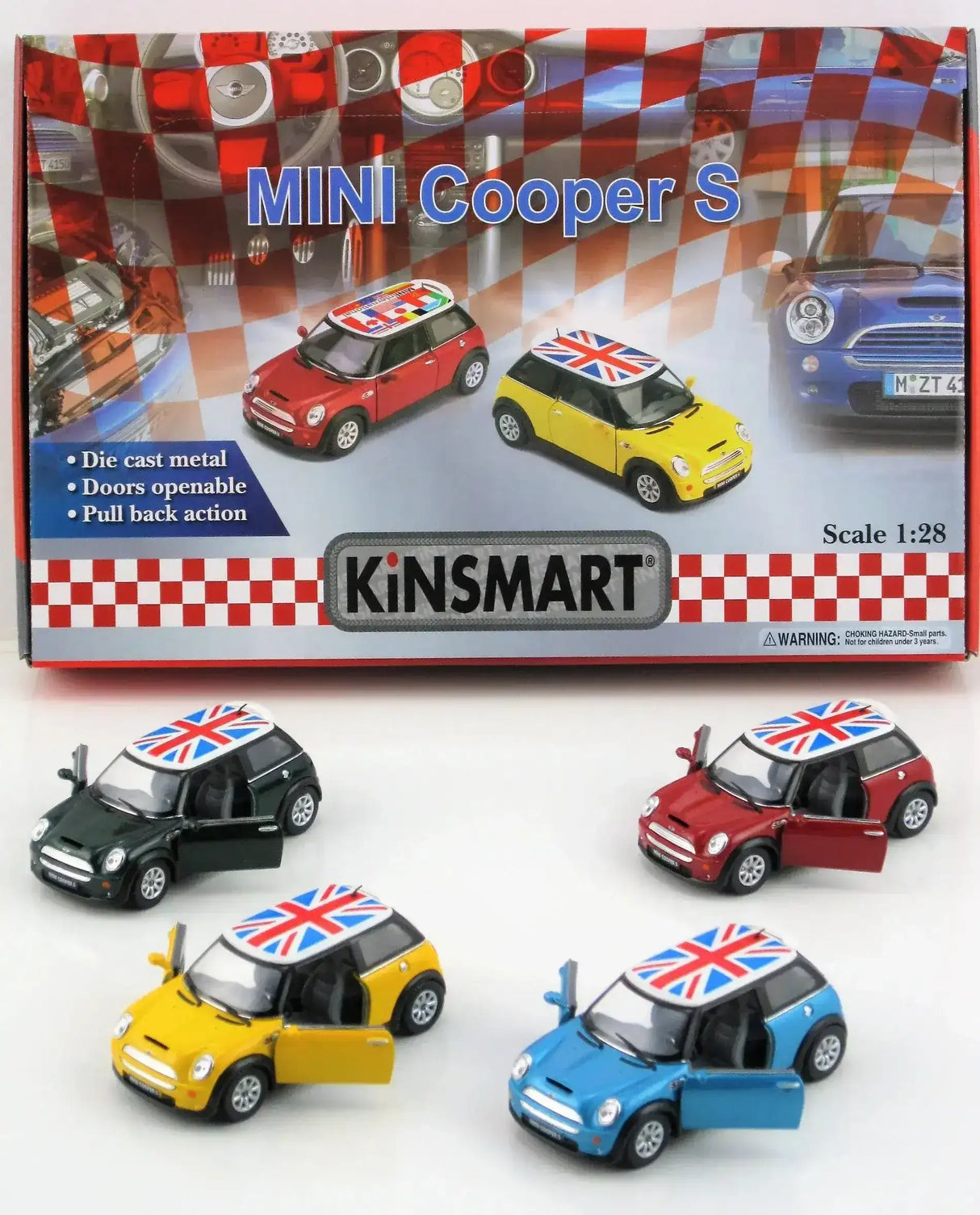 Mini Cooper S Coupe (Assorted) - Toybox Tales