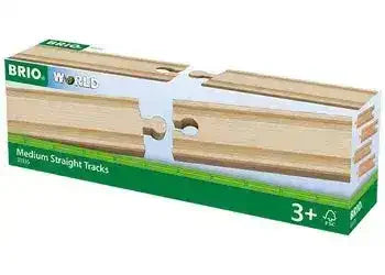 Brio - Medium Straight Tracks - Toybox Tales