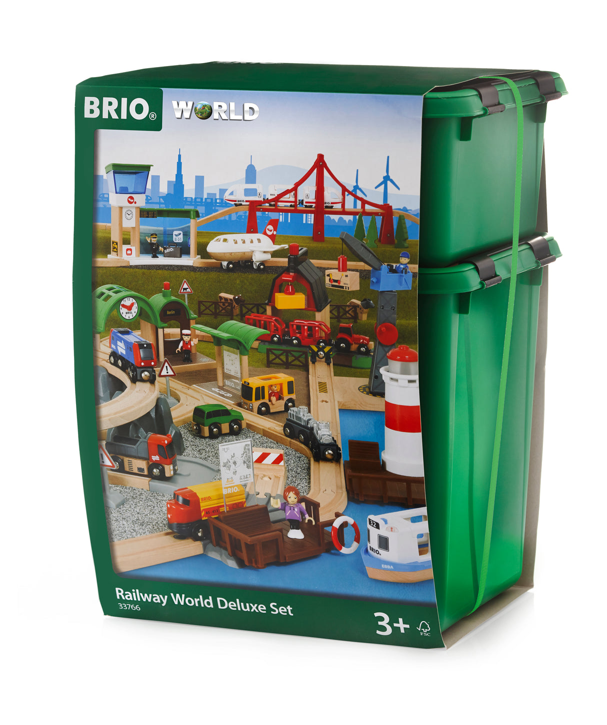 Brio | Railway World Deluxe Set - 106 pieces