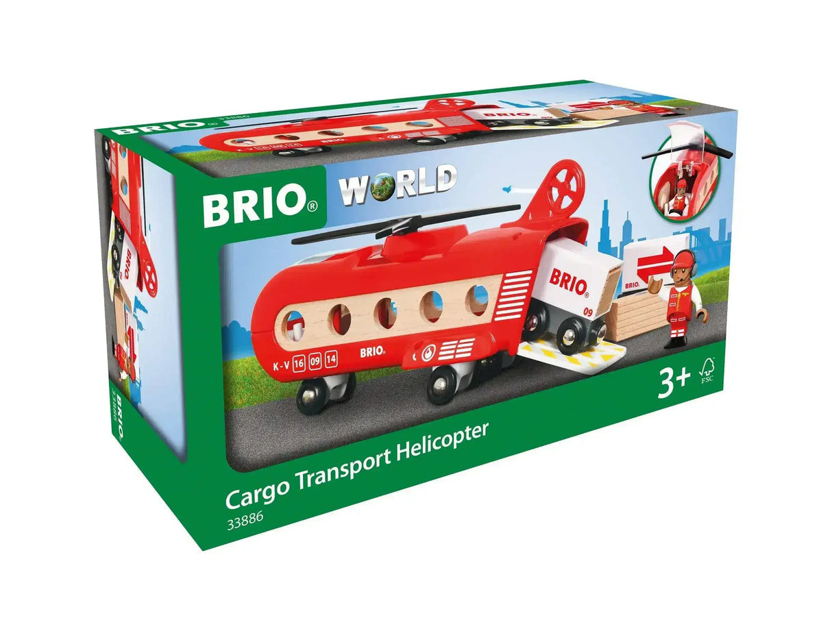 Brio | Cargo Transport Helicopter 8 pieces