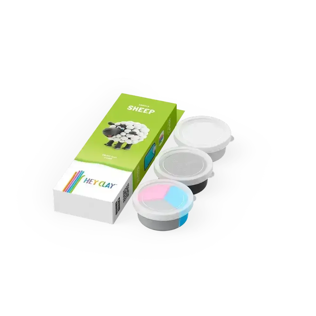 Hey Clay Animals (3 Cans) - Toybox Tales