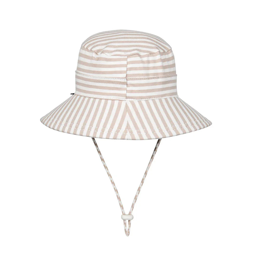 Kids Classic Bucket Sun Hat - Natural Stripe