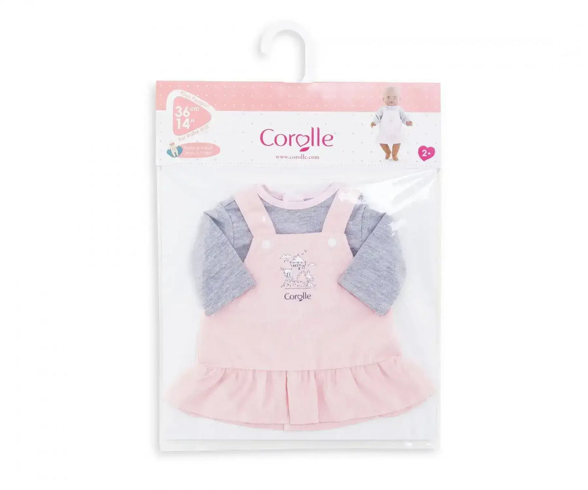 Corolle | MGP 14" Dress and Tshirt - Long Sleeve - Toybox Tales