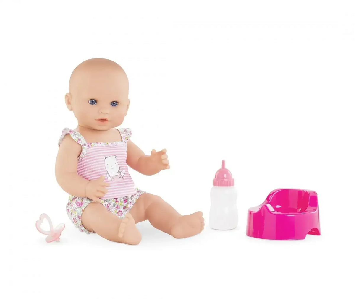 Corolle - Emma Drink and Wet Bath Baby - Toybox Tales