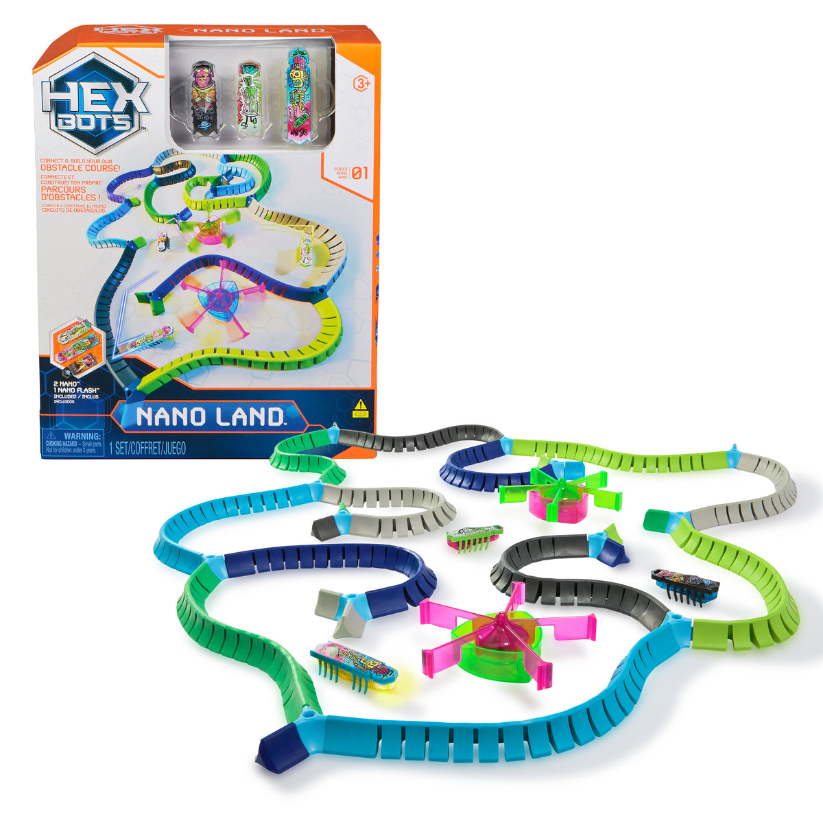 HexBug Flash Nano Land Small Set Toybox Tales