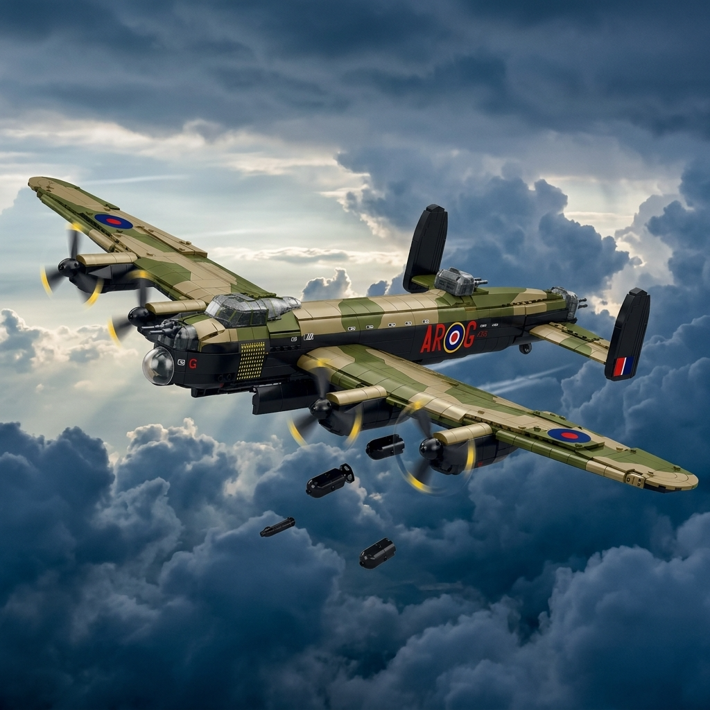 Sluban | G for George | Avro Lancaster MK1 1382 Pieces