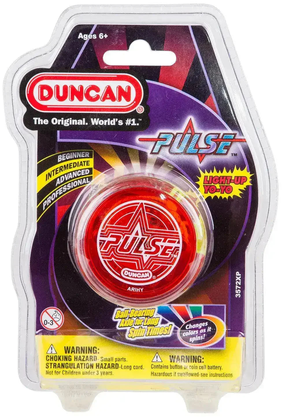 Duncan Yo Yo Intermediate Pulse (Assorted Colours) - Toybox Tales